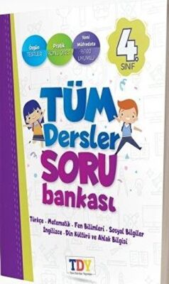 TDY Yayınları 4. Sınıf Tüm Dersler Soru Bankası - 1