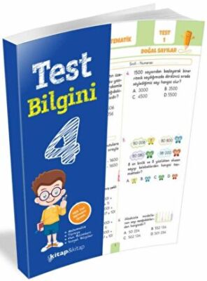 Kırmızı Beyaz Yayınları 4. Sınıf Tüm Dersler Test Bilgini - 1