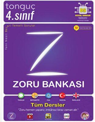 Tonguç Akademi 4. Sınıf Tüm Dersler Zoru Bankası - 1