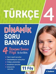 4. Sınıf Türkçe Dinamik Soru Bankası - Tudem Yayınları