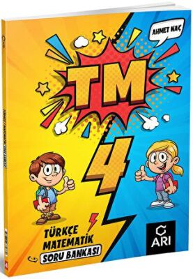 Arı Yayıncılık 4. Sınıf Türkçe Matematik Soru Bankası - 1