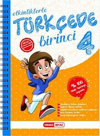 Kırmızı Beyaz Yayınları 4. Sınıf Etkinliklerle Türkçede Birinci