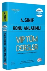 4. Sınıf VIP Tüm Dersler Konu Anlatımlı Mavi Kitap - Editör Yayınevi