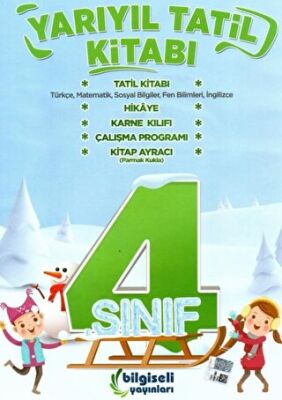 Bilgiseli Yayınları 4. Sınıf Yarıyıl Tatil Kitabı - 1