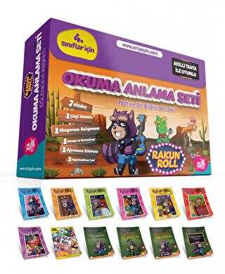 4. Sınıflar İçin Rakun Roll Okuma Anlama Seti - Arı Yayıncılık