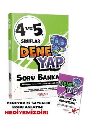4 ve 5. Sınıflar Dene Yap Soru Bankası - 1