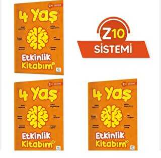 4 Yaş Etkinlik Kitabım Seti Z10 Sistemi