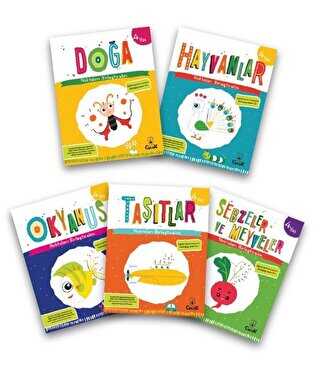 4 Yaş Noktaları Birleştirelim Serisi 5 Kitap Takım - 1