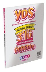 Ders Koçu Yayınları 4016 - YDS 3 `lü Fasikül Fasikül Deneme Sınavı Ders Koçu - Ders Koçu Yayınları