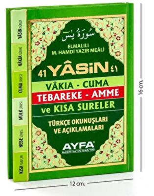049 Üçlü Yasin - Çanta Boy kapağı