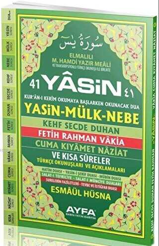 41 Yasin Orta Boy AYFA050 - Ayfa Basın Yayın