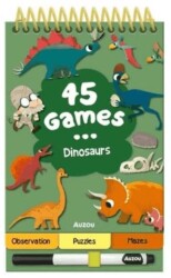 45 Games - Dinosaurs - Auzou Books