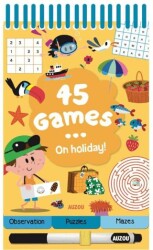 45 Games... on Holidays! - Auzou Books