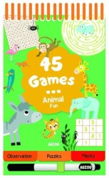 45 Games...Animal Fun - Auzou Books