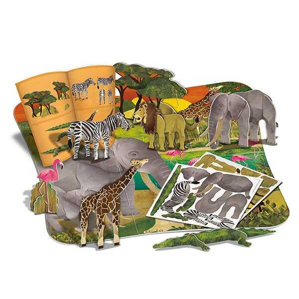 4M 3D Puzzles Safari 3D Yapboz Safari