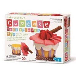 4M Cupcake Felt Trinket Box Kek Formunda Takı Kutusu - 4M