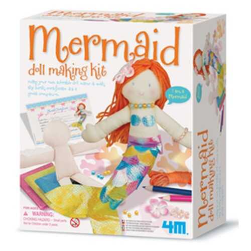 4M Doll Making Kit Mermaid Denizkızı Bebek