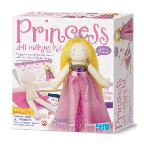 4M Doll Making Kit Princess Prenses Bebek