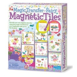 4M Magic Transfer Fairy Magnetic Tiles Sihirli Magnet - 8