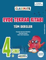 4. Sınıf Classmate Tüm Dersler Evde Tekrar Kitabı - Okyanus Yayınları