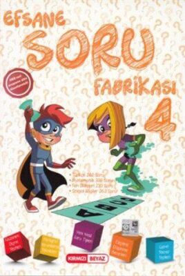 Kırmızı Beyaz Yayınları 4. Sınıf Efsane Tüm Dersler Soru Fabrikası - 1