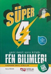 4. Sınıf Fen Bilimleri Yeni Nesil Süper Soru Kitabı - Nitelik Yayınları - Bayilik