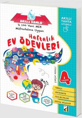 Damla Yayınevi - Bayilik 4. Sınıf Haftalık Ev Ödevleri - 1