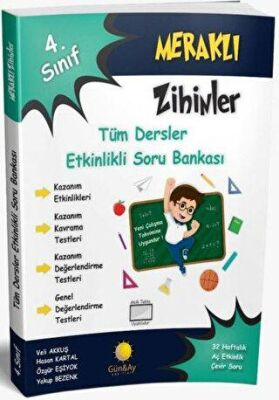 Günay Yayınları 4. Sınıf Meraklı Zihinler Tüm Dersler Etkinlikli Soru Bankası - 1