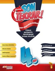 ONburda Yayınları 4. Sınıf Son Tekrar 2.Dönem - Onburda Yayınları