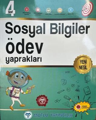 Mutlu Yayıncılık 4. Sınıf Sosyal Bilgiler Ödev Yaprakları - 1