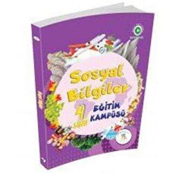 5 Renk Yayınevi 4. Sınıf Sosyal Bilgiler Eğitim Kampüsü - 5 Renk Yayınevi