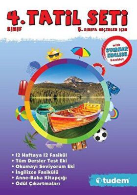 Tudem Yayınları - Bayilik 4. Sınıf Tatil Seti - 1