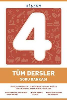 Bilfen Yayıncılık 4. Sınıf Tüm Dersler Soru Bankası - 1