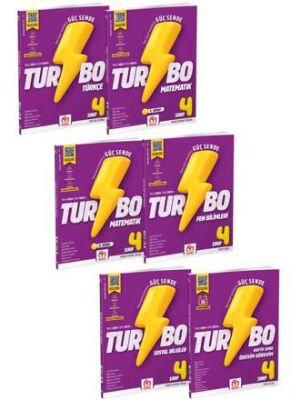 Model Eğitim Yayıncılık 4. Sınıf Turbo Eğitim Seti 6 Kitap - 1