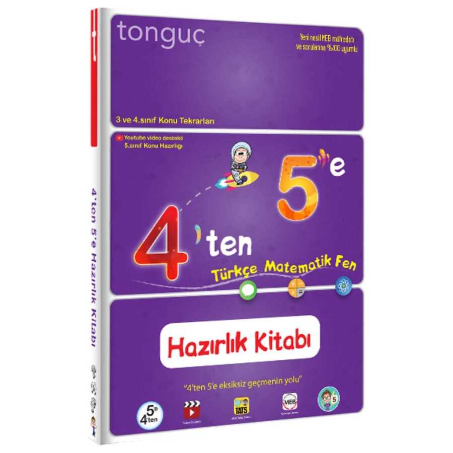 4`ten 5`e Türkçe - Matematik - Fen Hazırlık Kitabı