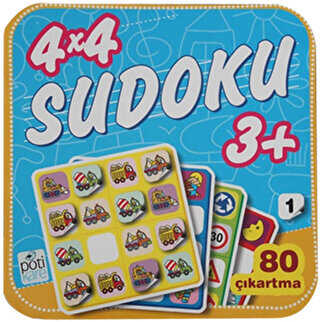 4x4 Sudoku 1 - Pötikare Yayıncılık