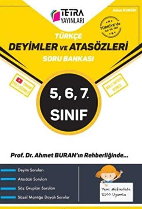 5-6-7. Sınıf Türkçe Deyimler ve Atasözleri Soru Bankası