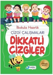 5-6 Yaş İlkokula Hazırlık Dikkatli Çizgiler - Harika Çocuk Yayınları