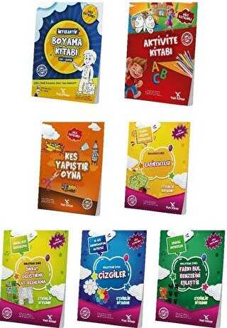 Okul Öncesi Seti - 7 Kitap Takım - Yeti Kitap