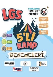 5 Farklı Bakış Tek Bir Hedef LGS 5`li Kamp Denemeleri - Ankara Yayıncılık