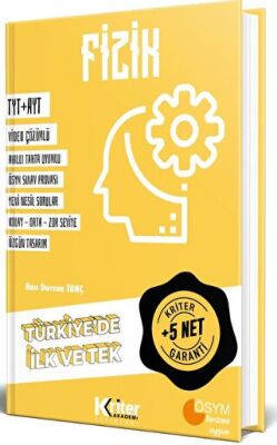 Kriter Akademi TYT AYT Fizik 5 Net Garanti - 1