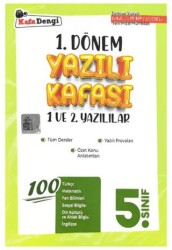 5. Sınıf 1. Dönem Yazılı Kafası - Kafa Dengi Yayınları