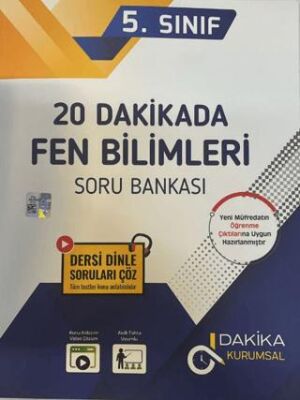 5. Sınıf 20 Dakikada Fen Bilimleri Soru Bankası - 1