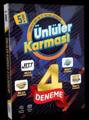 Ünlüler Karması 5. Sınıf 4`Lü Karma Deneme - 1