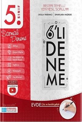 Evrensel İletişim Yayınları 5. Sınıf 6`lı Sarmal Deneme - 1