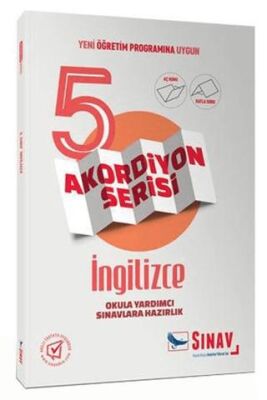 Sınav Yayınları 5. Sınıf İngilizce Akordiyon Serisi - 1