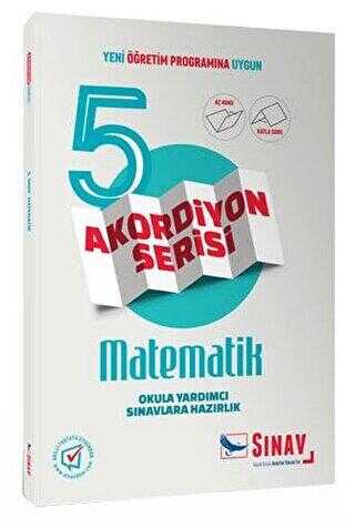 Sınav Yayınları 5. Sınıf Matematik Akordiyon Serisi