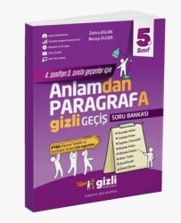 Gizli Yayınları 5. Sınıf Anlamdan Paragrafa Gizli Geçiş - Gizli Yayınları