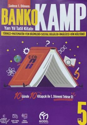 5. Sınıf Banko Kamp Yarı Yıl Tatil Kitabı - 1