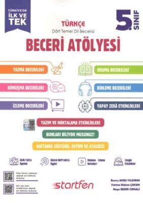 Startfen Yayınları 5. Sınıf Beceri Atölyesi - 1